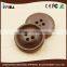 custom 4 hole wooden button for clothes