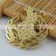 chinese gold zodiac horse pendant