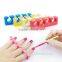 Factory directly !!! High 1 Pair Silicone Finger Toe Separator Manicure Pedicure Tool Nail Art Care                        
                                                Quality Choice