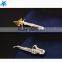 Wholesale souvenir with unique stainless steel cufflinks tie clips