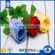 Softextile cheap custom shape gift cap rose cake towel cake gift sets
