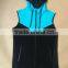 Custom New Design High Quality Two Tone Blank Mens Sleeveless Hoodies