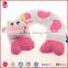 wholesale customize dragonfly shaped neck pillow for beby through the EN71 and CE test