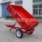China CE cheap hydraulic mini compact semi camper small farm tractor trailer