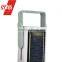 Multi-functional SMD5730*9 LED Solar Rechargeable Flashlight with USB Porta and Emergency Red Light