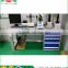 China TJG 4 Drawers Multi-function Worktable Cold Rolling Steel Folding Workbench