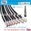 China Manufacture DIN EN856 Steel Six Wire Spiral Nitrile Rubber Hydraulic Hose 6SP