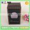 Black color with window paper box packaging for SiliconeBra