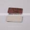 Western Hot Sale Washable Leather Label Luggage Logo Patch