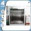 Speed 0.4m/s hairline stainless steel dumbwaiter food lift