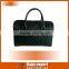 2016 Popular hot sale PVC leather and quilting tote bag travel bag for Lady