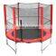 hot sale 8ft trampoline with outside enclosure,W-shaped leg trampoline