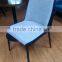 TB beautiful modern chair fabric pu dining chair for coffee shop