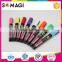 8 Pack Fluorescent colors Anti-wipe Marker Pen with Reversible 6mm Tip for Glass, Window & LED Art Menu Writing Board