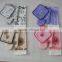 silk screen printing cotton material cake shape glove set