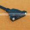 USB 3.0 AM to Micro USB 3.0 BM panel mount cable with screw lock