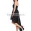 Black sequin top lace dress evening dress in turkey