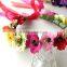 Colorful Flower Head Garland Small Cute Flower 100% Handmade Hawaii Head Wreath
