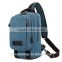 black fancy 100% cotton canvas pocket backpack shoulder bag alibaba china suppliers chest large capacity laptop computer bags