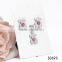 Wholesale Custom Stainless Steel lady design of teddy bear Memorial jewelry set