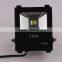 portable led flood light waterproof black long-distance led flood light 10w