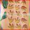 claw deisgns colorful dome 3D epoxy stickers