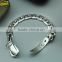 Guangzhou men's silver charm chain bracelet