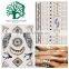 Super Hot Gold And Silver Foil Temporary Tattoo