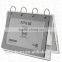 Hot sale Paper Calendar Holder acrylic calendar stand