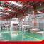 Short cycle laminating hot press production line