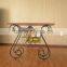 metal display wine holder rack
