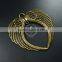 69*74mm vintage style antiqued bronze eagle wings DIY pendant charm supplies findings 1810423