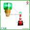 waterproof IP66 CE led solar warning rotating light