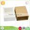 High quality recycled brown kraft paper sliding drawer box sock packaging
