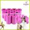 Multicolor custom printed pet dog poop cleaning bag