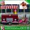 Electric tricycle food cart vending mobile food cart/ice cream vending truck