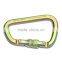 Pear Shape Stainless Climbing Carabiner,Safety Carabiner