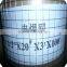 high quality galvanized 1x1 welded wire mesh