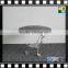 Small round three legs acrylic coffee table from shenzhen yidong