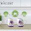 Ceramic Tea Pot Set with Teapot, Two Cups and Saucers,