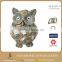 9 Inch Outdoor Resin Home and Garden Ornament Owl Figurines Lively Animal Statue