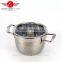 popular shape hot sale in china market stainless steel cookware sets