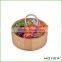 Small Bamboo Salad Serving Bowl/Bamboo Fruit Bowl /Mixing Bowl/Homex