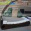 YANGE cheap patio rattan sunbed daybed outdoor furiniture YG-9011