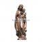 2015 new design garden decor bronze statue of virgin mary