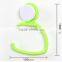 Vacuum Suction Cup Kitchen and Bathroom Plastic Shelf/holder/Towel Rack/roll Tissue Stand