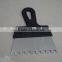 mirrior polish ice scraper with rubber handle