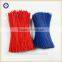 Round plastic coated single wire mini twist tie for mouse cable binding