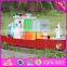2016 new design funny children wooden toy container ship W04F006