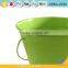 garden iron and zinc powder coated galvanized flower bucket metal bucket plant pots